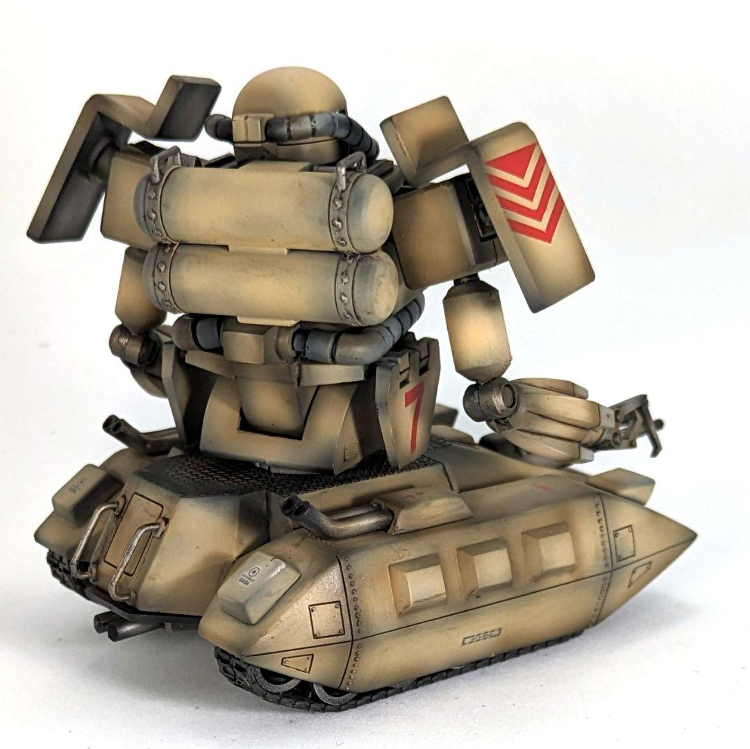 【予約注文】MS-06T ザクタンク　ガンプラ　ジャンク　組み立て済み