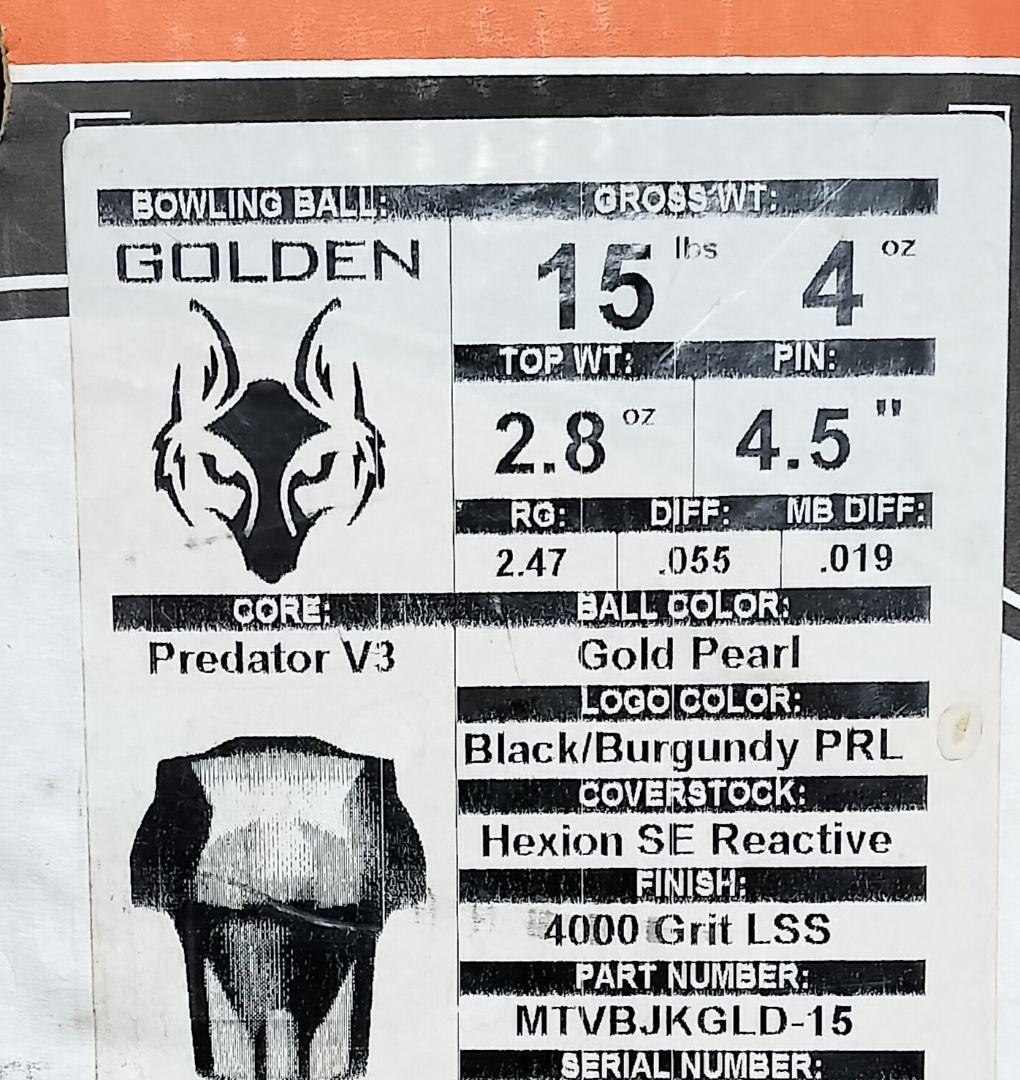 未使用　MOTIV ゴールデンジャッカル 15ポンド