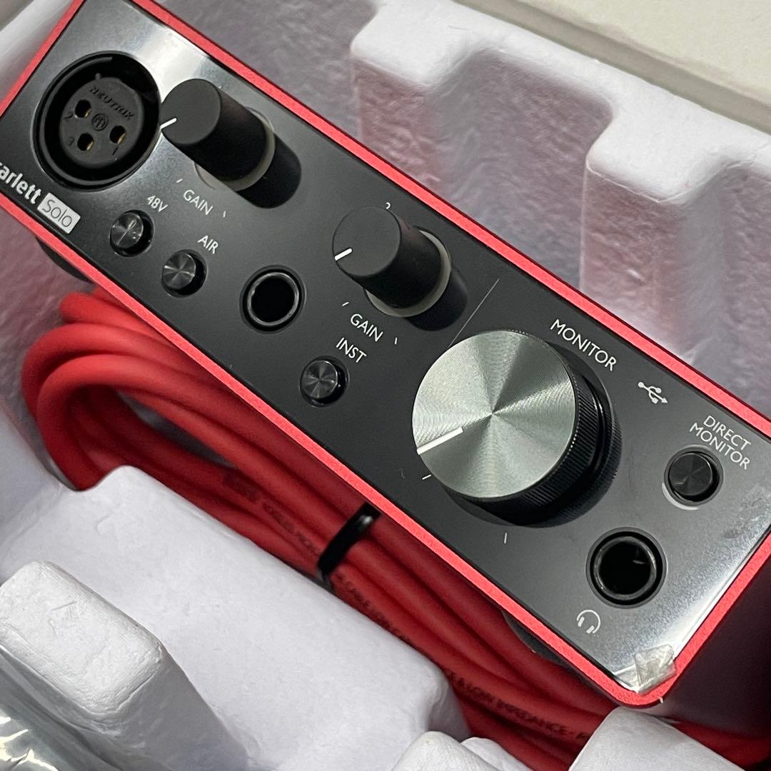DTM・DAW Focusrite Scarlett Solo Studio Pack