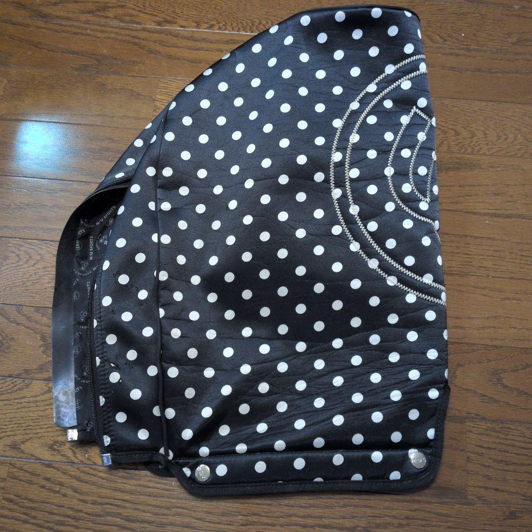 M・U SPORTS ドット柄キャディバッグ　キャスター付