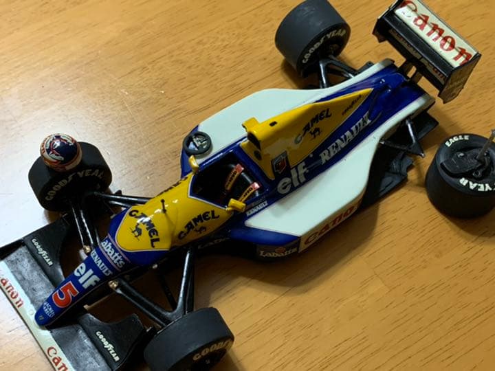 ナイジェル・マンセル ウィリアムズ Williams FW14 ギア 限定品？