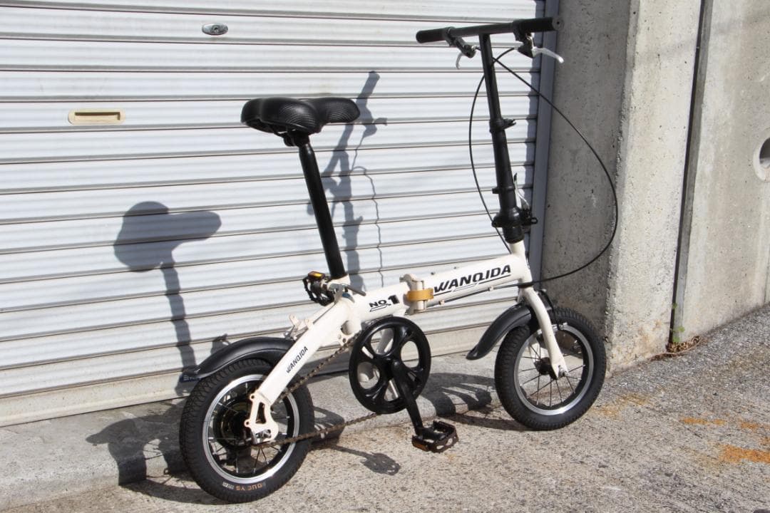引き取り限定♪WANQIDA♪No.1♪人気の折り畳み自転車♪発送相談可です♪