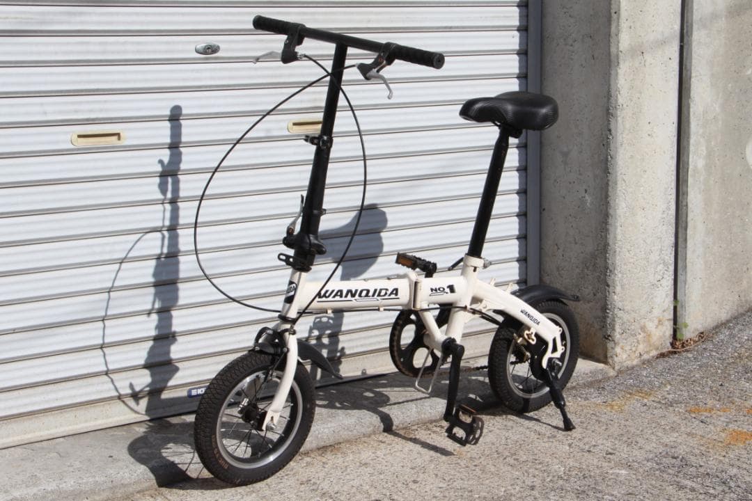 引き取り限定♪WANQIDA♪No.1♪人気の折り畳み自転車♪発送相談可です♪