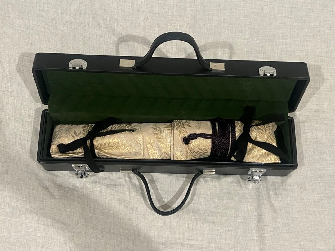 笙 竹製 黒色ハードケース付き