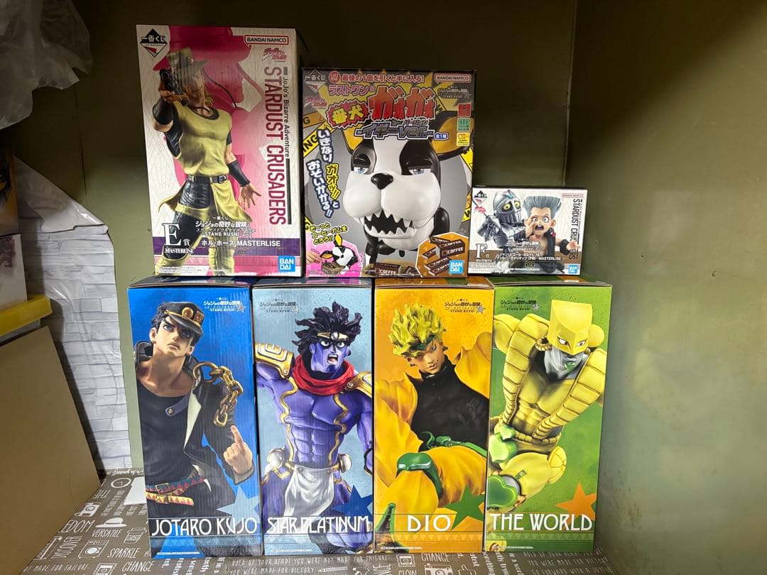 価格交渉可 ジョジョ一番くじ スターダストクルセイダース 7体セット