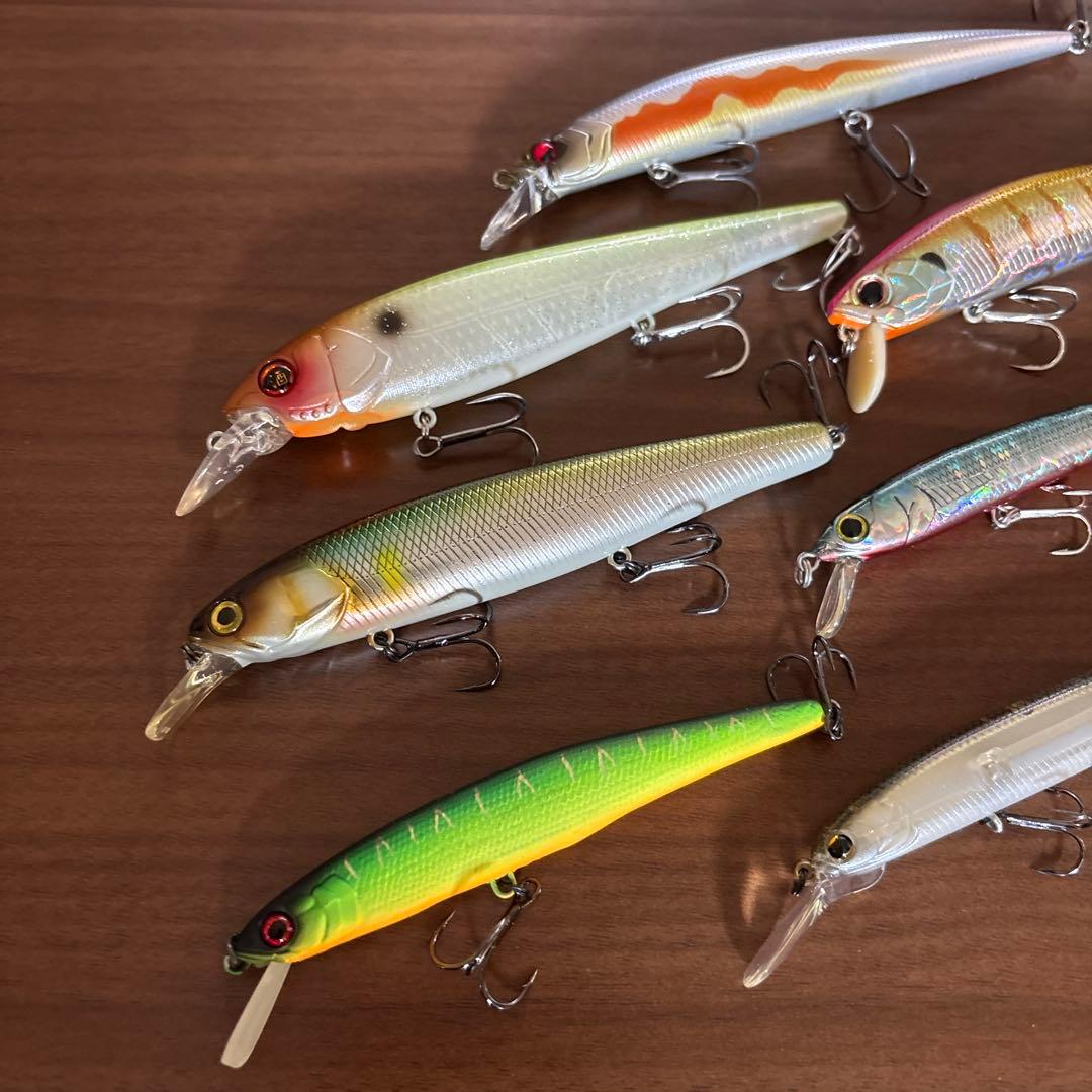 レイドジャパン　ジャッカル　エバーグリーン　イマカツ　ミノーセット　7個セット