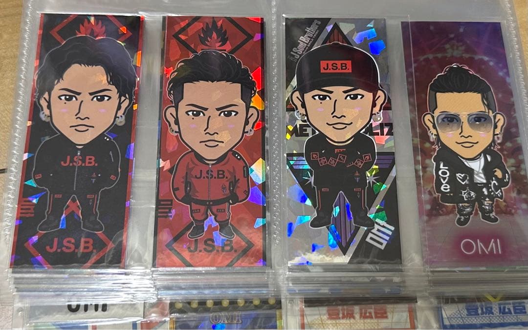 千社札　登坂広臣