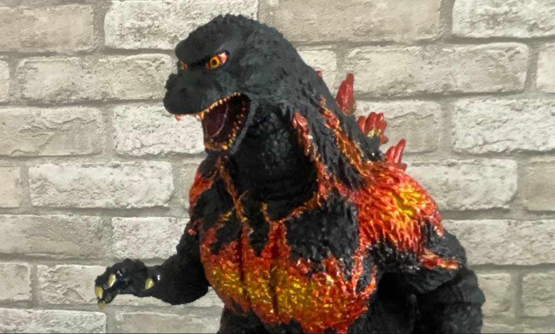 【☆最終値下げ！】東宝30cmシリーズ ゴジラ1995 香港上陸キット完成品