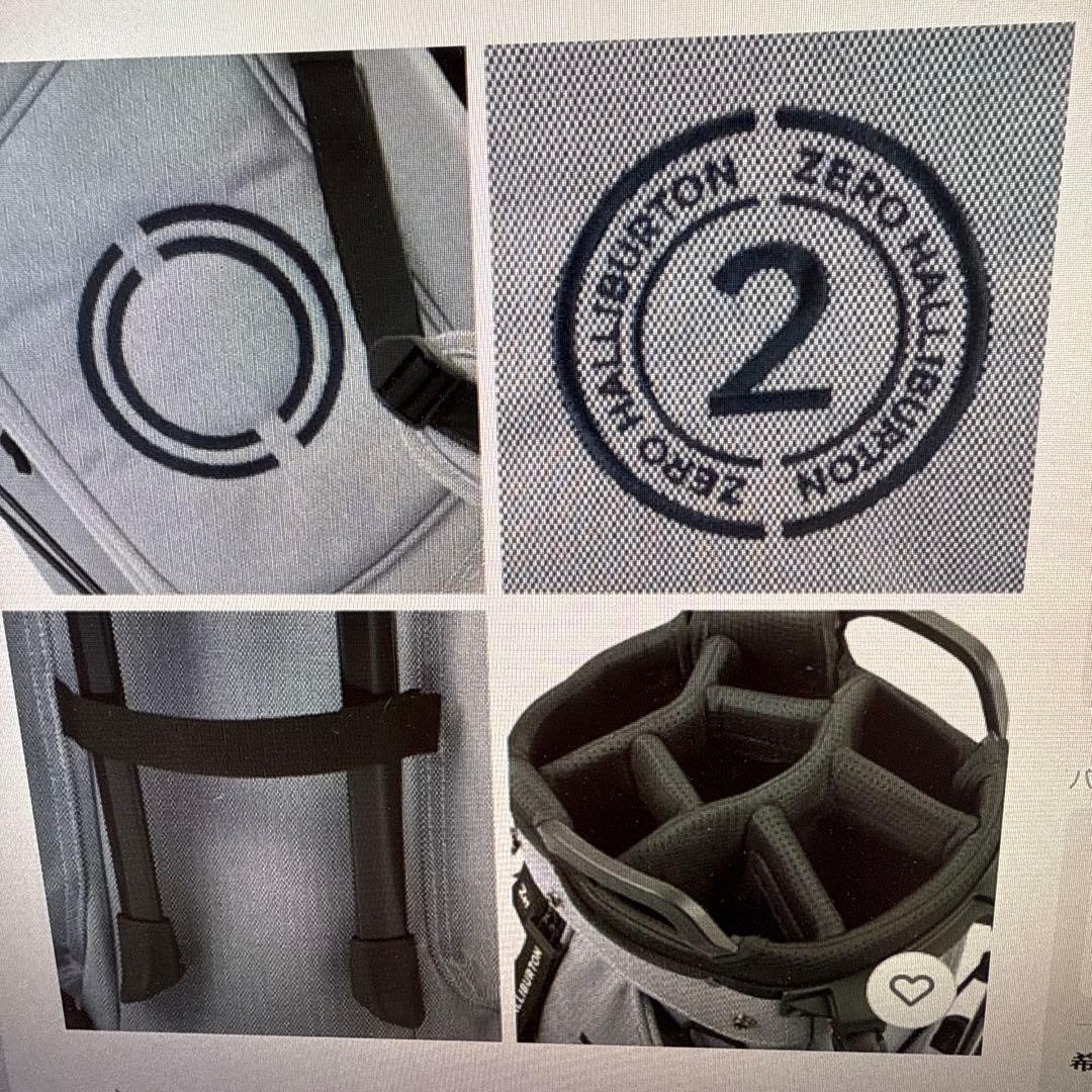 ゼロハリバートン　キャディバッグ ゴルフ