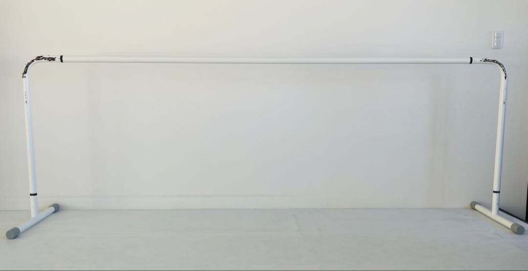 バレエバー3m バレエマニア スタジオ1段（スチール/高さ固定式）