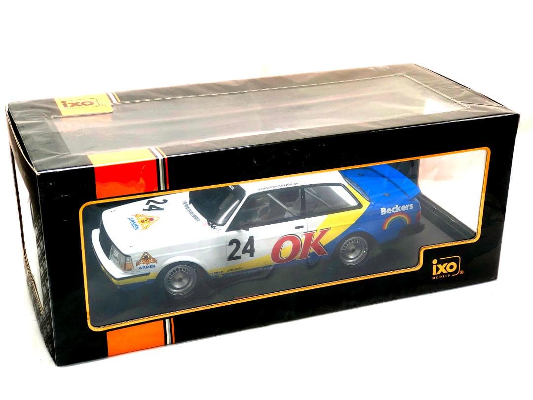 イクソ 1/18 ボルボ 240 #24 DRM ニュルブルクリンク 1985