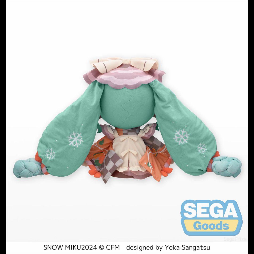 初音ミクシリーズ雪ミク2024 ふわぷち どでかぬいぐるみ