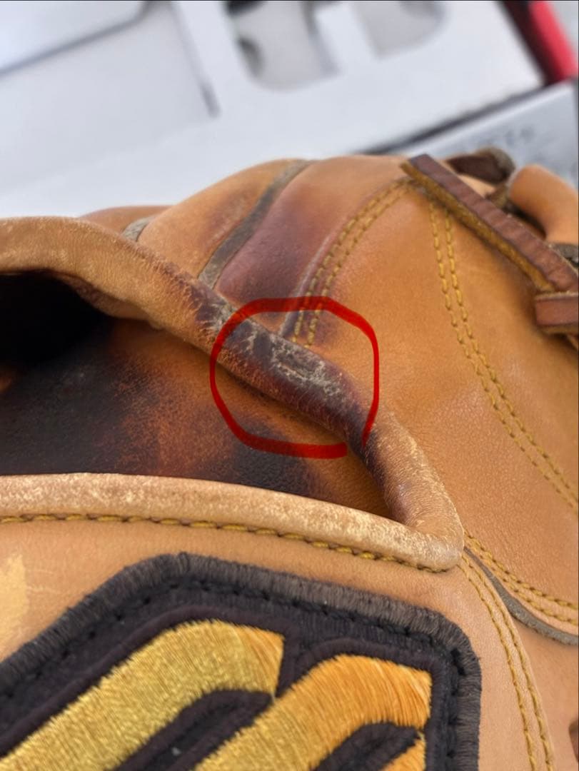 ミズノプロ　Mizuno Pro 硬式グローブ 収納袋付き