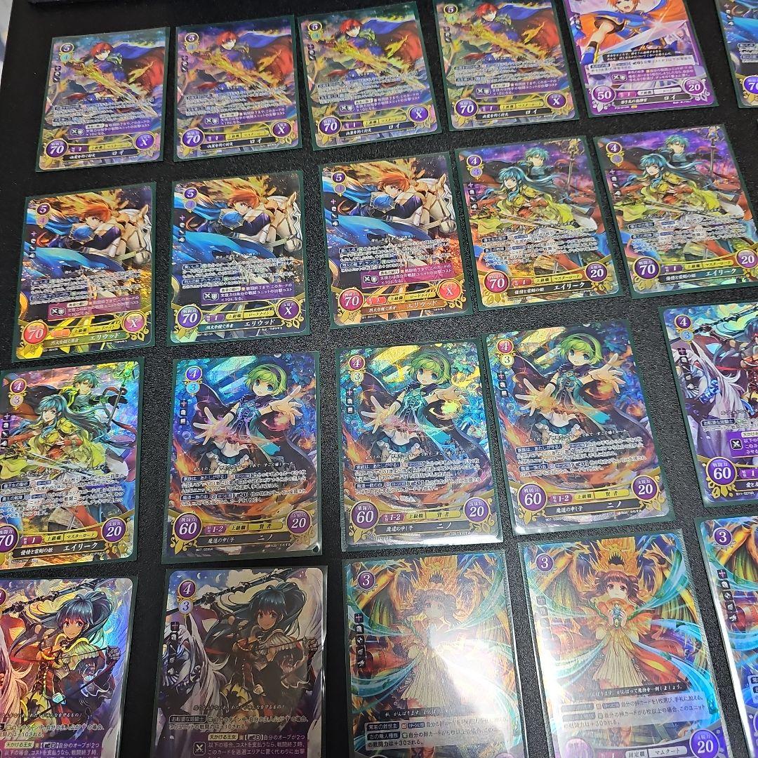 最終値下げ15日で出品停止！ファイアーエムブレムサイファ神器汎用24枚セット