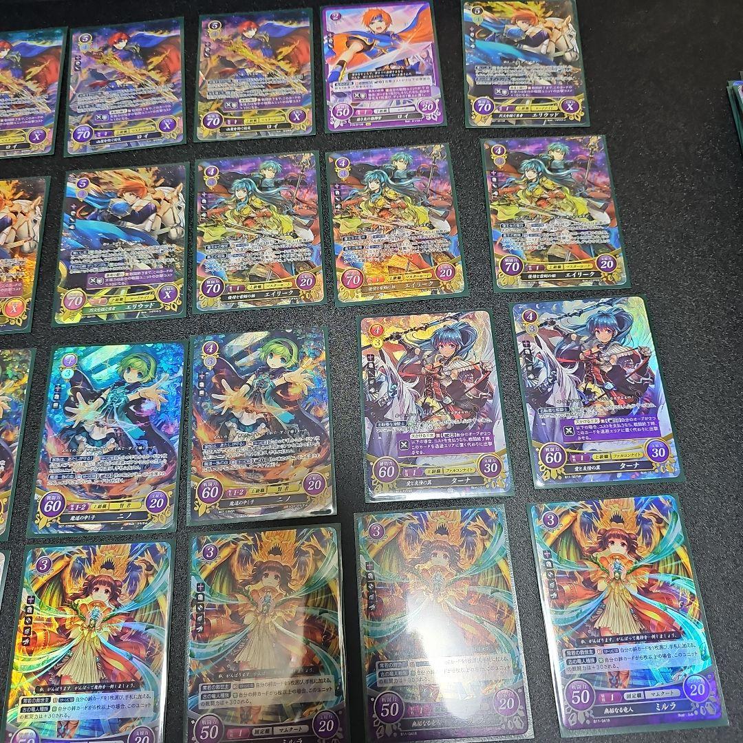 最終値下げ15日で出品停止！ファイアーエムブレムサイファ神器汎用24枚セット