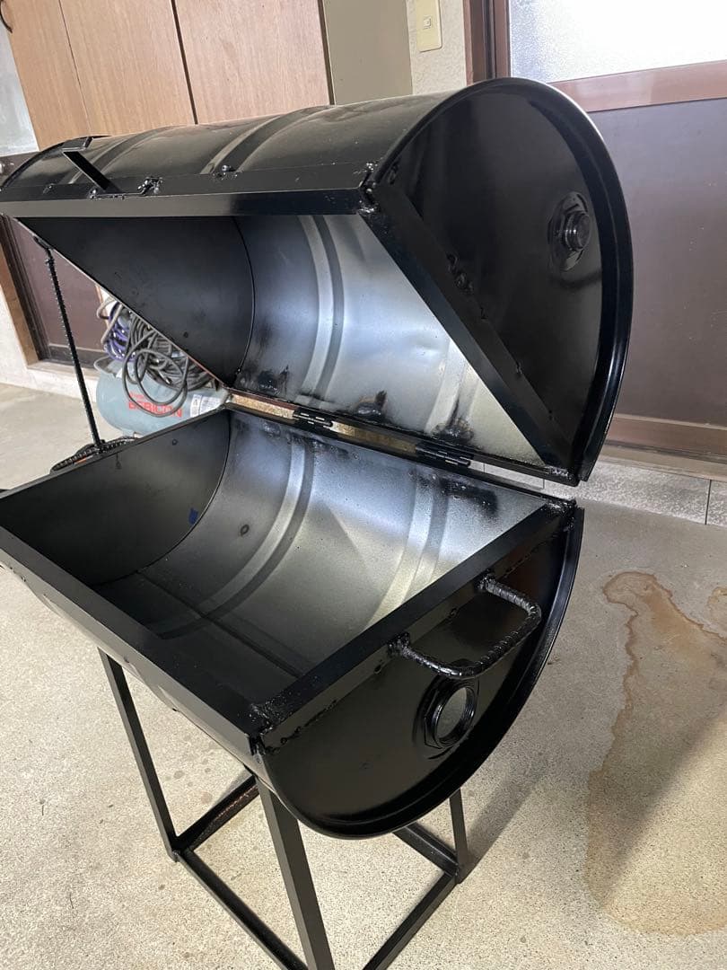 100Lドラム缶　BBQ台