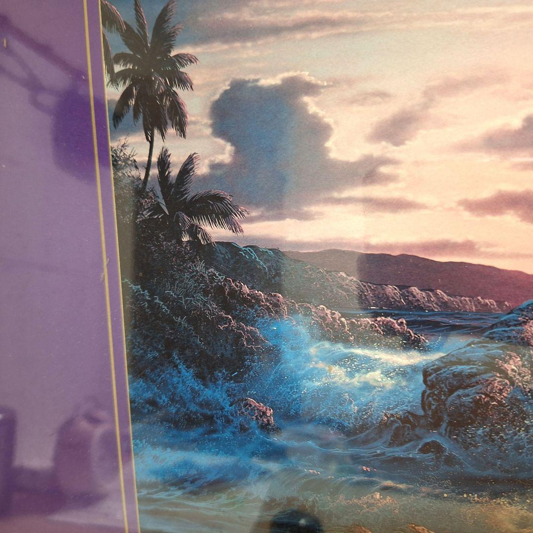 ラッセン　アイランドロマンス　 ROMANCE ポスター　額入り