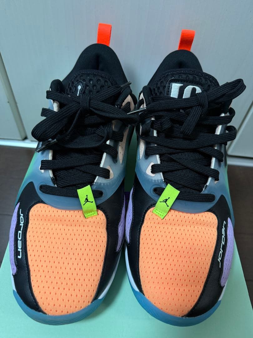 Jordan バスケットボールシューズ オレンジ/ブラック