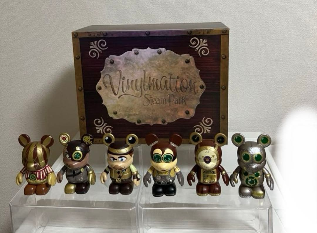 ディズニー、バイナルメーション、スチーム・パーク 限定1000個