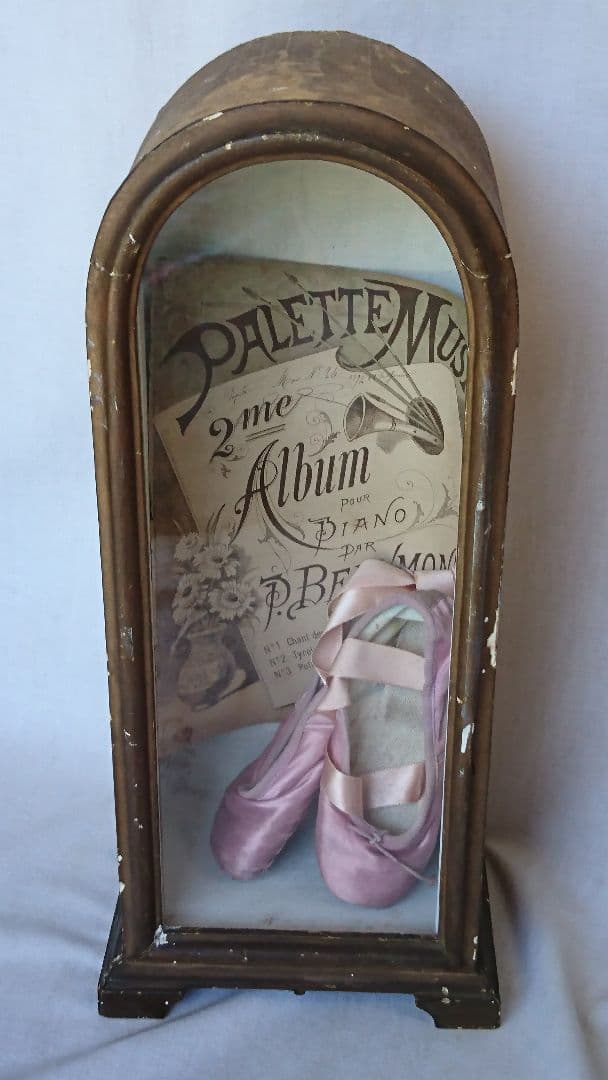 フランスアンティーク ディスプレイケース 19世紀 ガラス付き