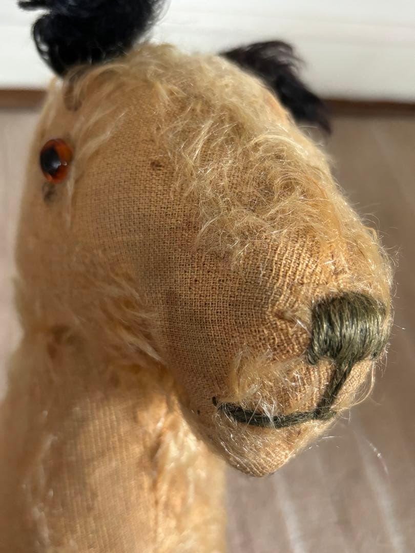 蚤の市　ビンテージ　犬のぬいぐるみ　アンティーク