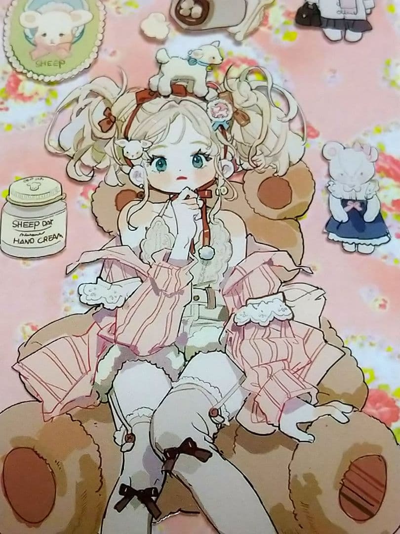 ✩のこり２✩J833＃牧场物语(PET)普通小狗切り売り海外人物マステ女の子