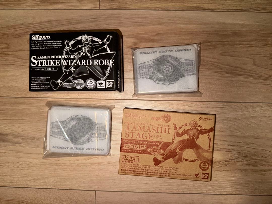 【未開封】S.H.Figuarts 仮面ライダーウィザード 3点セット