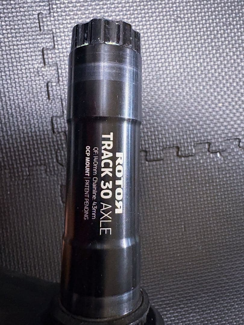 ROTOR VEGAST TRACK 165mm クランクアーム 3点セット