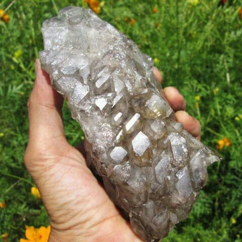 でっかい天使の贈り物！スモーキーエレスチャルクォーツ