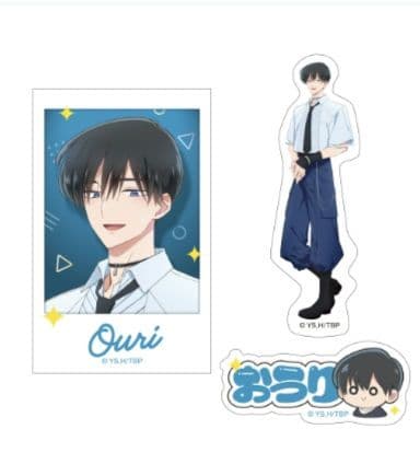 多聞くん今どっち 坂口桜利 コラボカフェ アクスタ ステッカー 缶バッジ