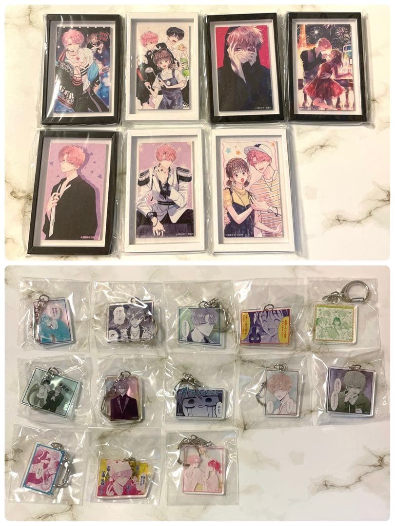 多聞くん今どっち！？ 漫福ガチャ マグネット アクリルキーホルダー 20点セット