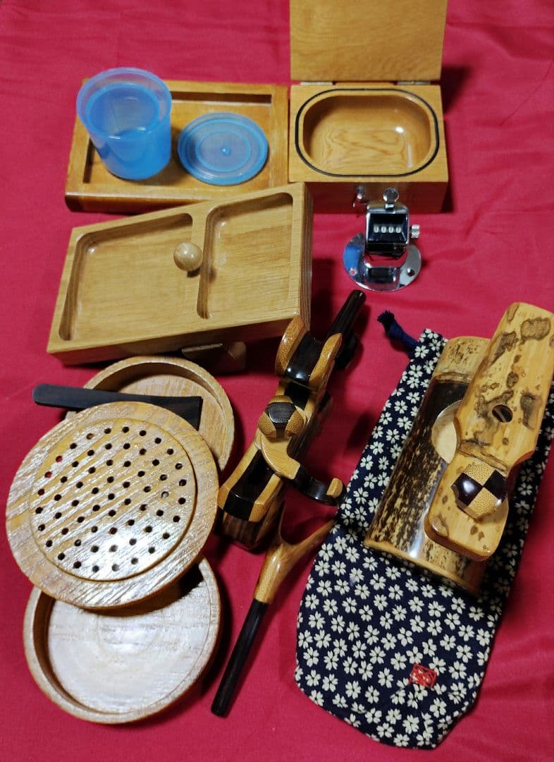 ヘラブナ釣り・希少黒檀竹夢釣万力★竿枕★希少な(夢釣)竹オカユウドン絞り159