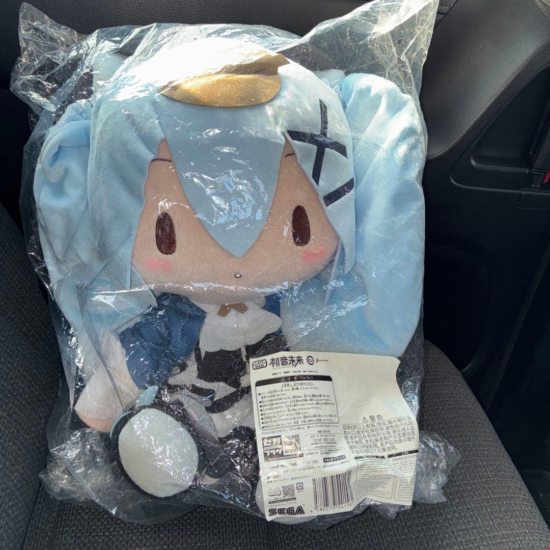 初音ミク 秋旅行 ふわぷち ぬいぐるみ (LL)