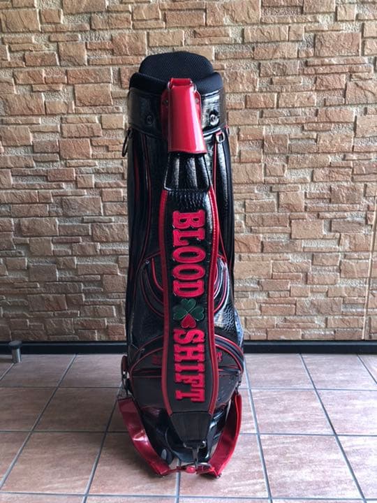 希少 ☆ ブラッドシフト  ゴルフキャディバック クロコダイル調