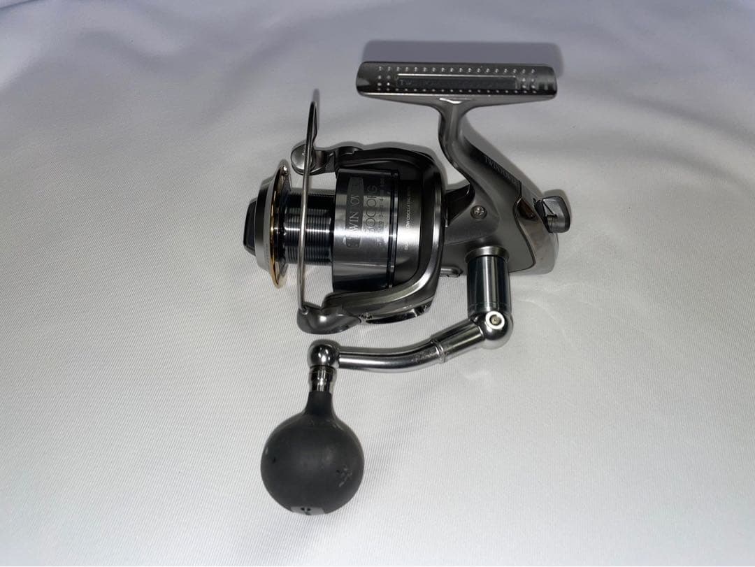 SHIMANO ツインパワー 8000PG リールポーチ付き 動作良好 引退出品