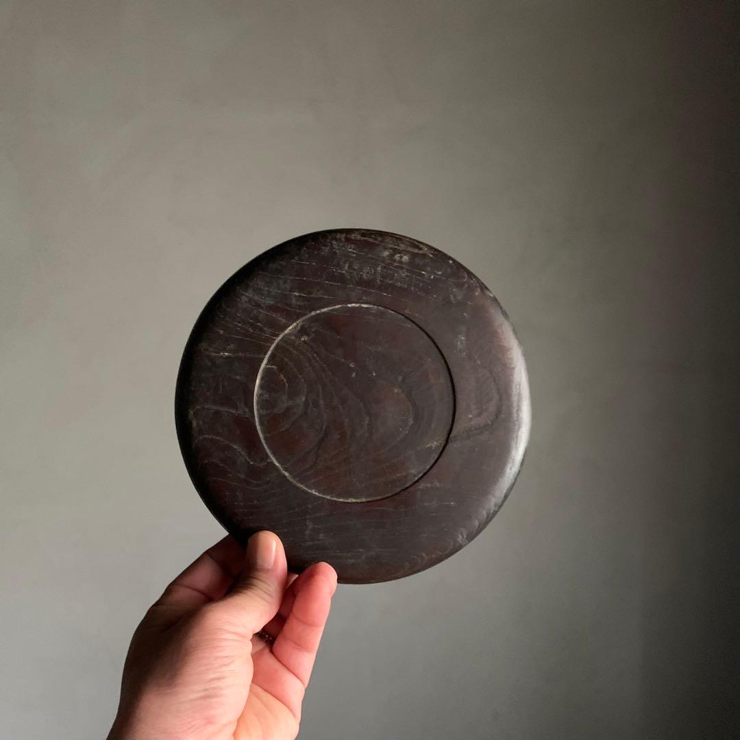 煎茶盆 急須盆 くりぬき盆 煎茶道具 古美術 古道具 アンティーク