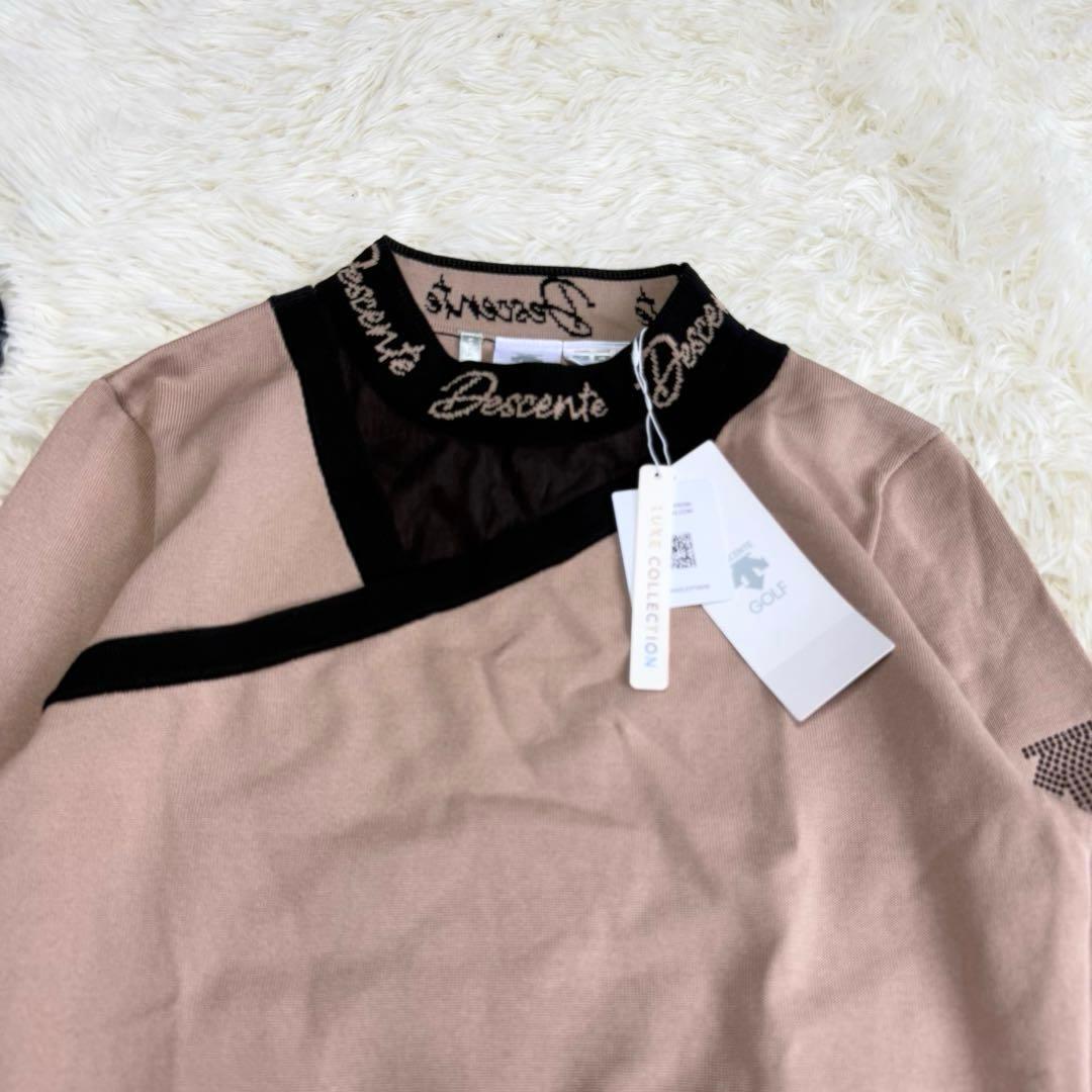 【デサントゴルフリュクス】新品タグ付✨セットアップニット スカート Lサイズ