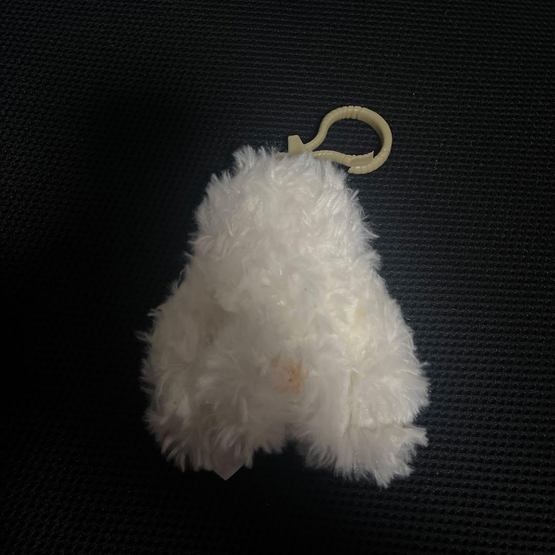 モンスター風フェイクファーキーホルダー