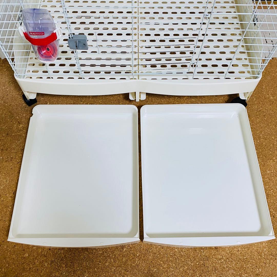 うさぎゲージ　サンコーイージーホームエボ80 白　ホワイト　ゆったり広々　小動物