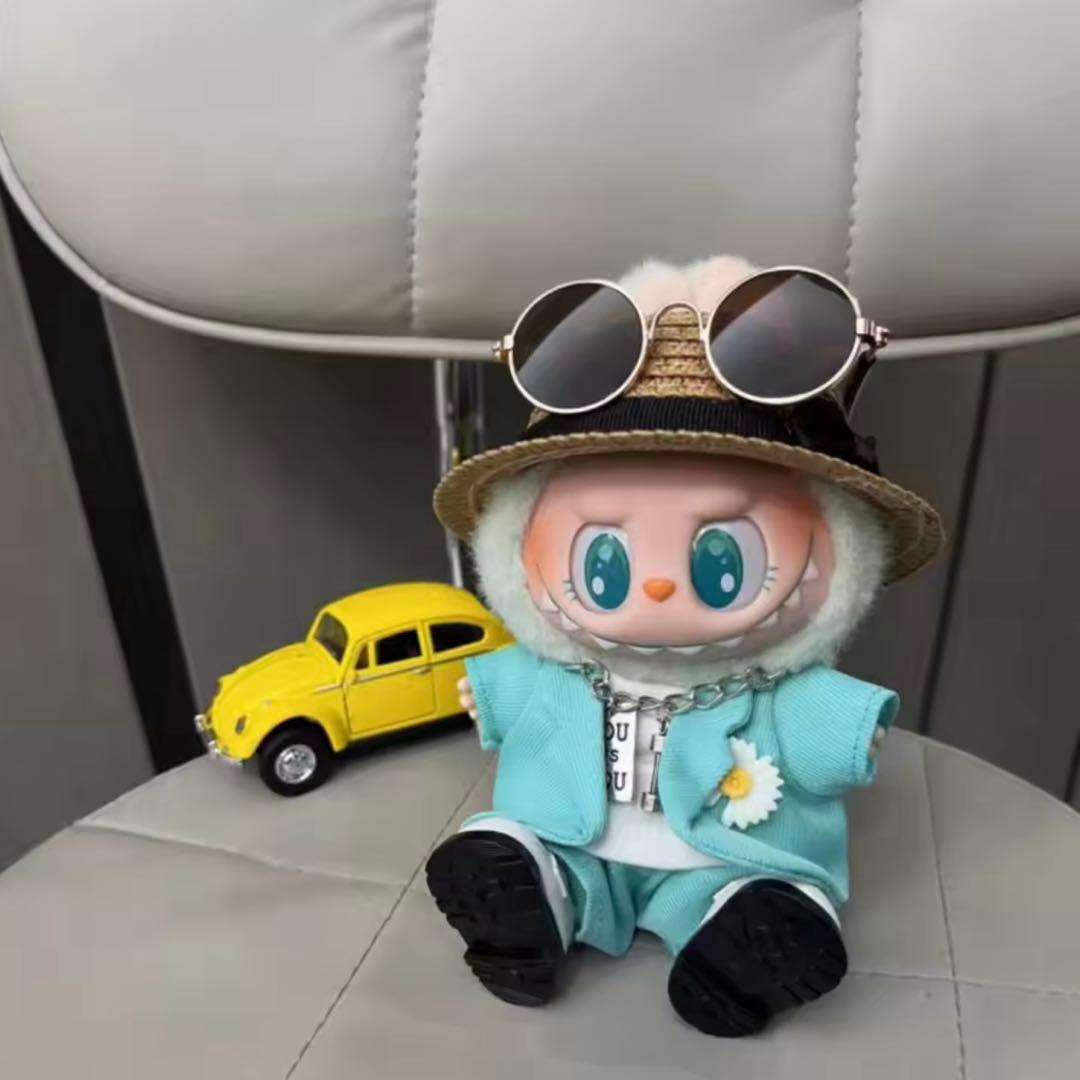 【レア】labubu Gdragon コスチューム ぬい服 らぶぶ 服 ジヨン