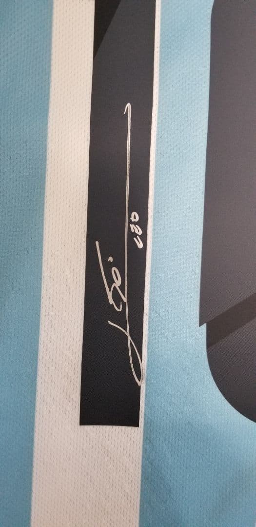 ICONS　商品　証明書紛失　 メッシ　 リオネル・メッシ　サイン　直筆サイン