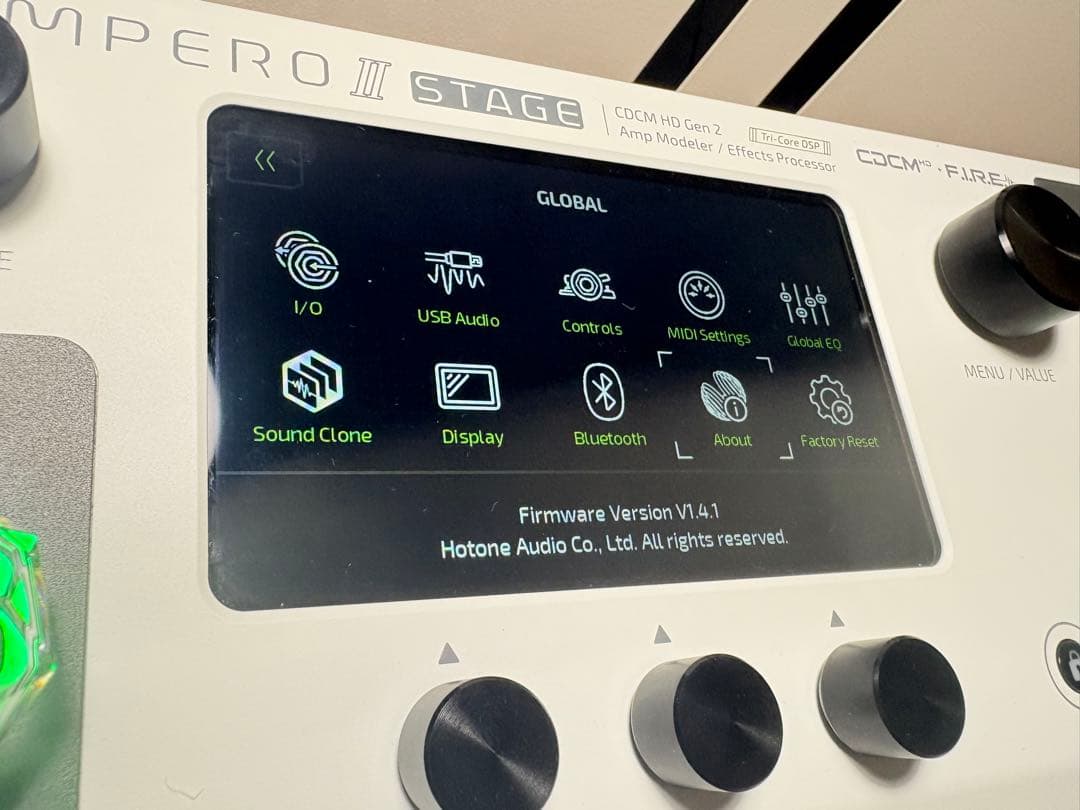 【新古品】HOTONE Ampero II STAGE + おまけ