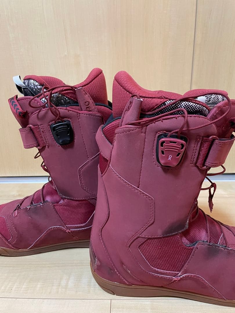 DEELUXE スノーボードブーツ ID5.2 ワインレッド27.5cm