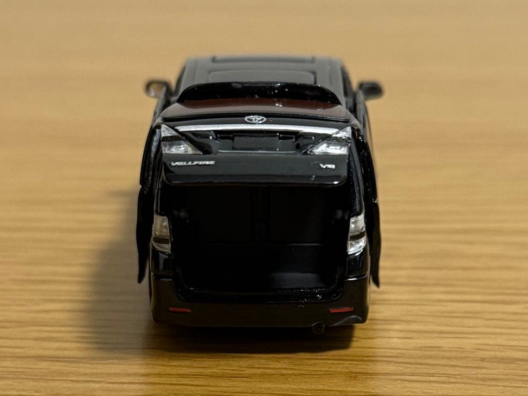BM MODEL × PEAKO トヨタ ヴェルファイア 1/64 黒 ミニカー