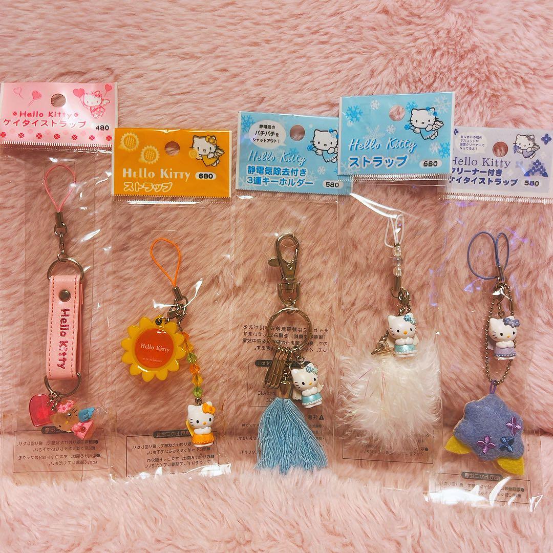 希少レア　ハローキティ　エンジェルキティ　ストラップ　まとめ売り　2003