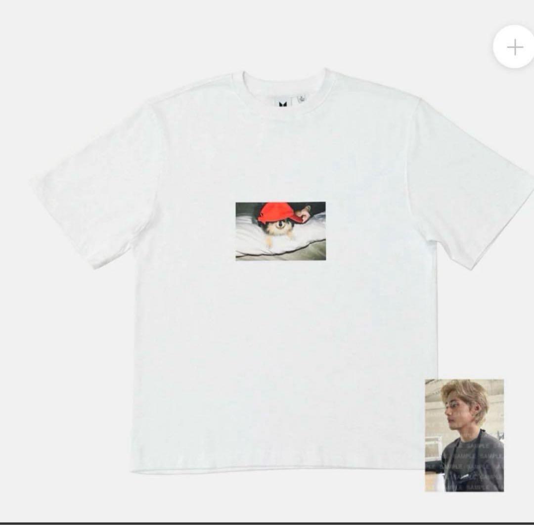 【匿名配送】BTS V LAYOVER Tシャツ Sサイズ トレカ付き　未開封