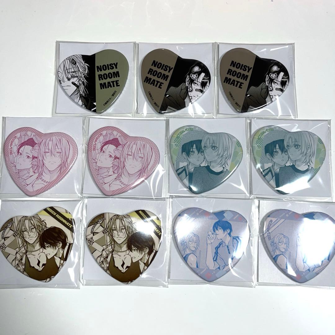 ノイジールームメイト 緖崎カホ くじメイト 缶バッジ 纏め売り