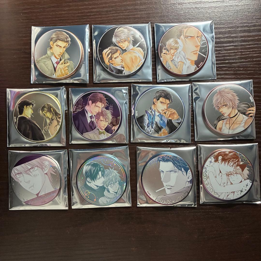 ファインダーシリーズ マット　缶バッジ　2024 11種　やまねあやの