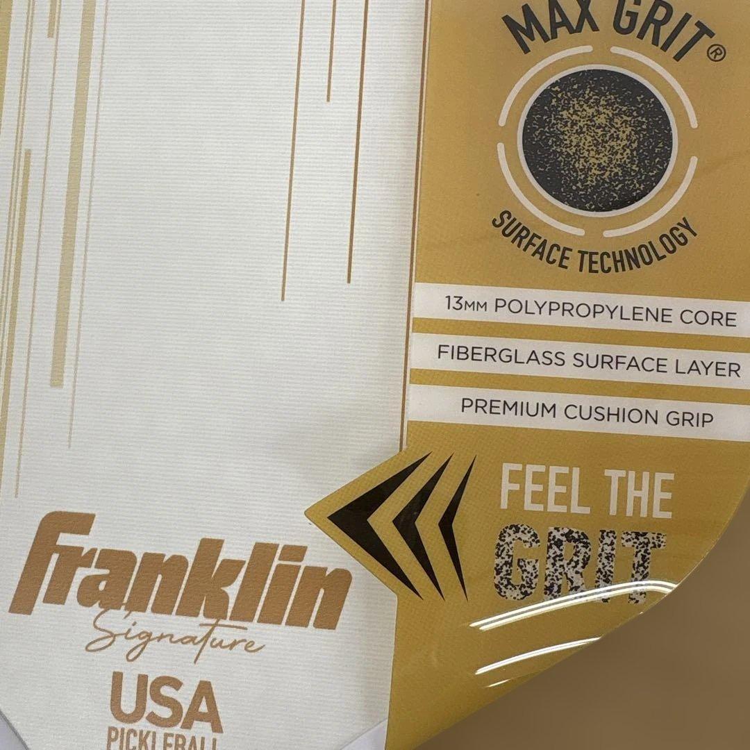 512122 Franklin ピックルボールパドル 13MM ゴールド