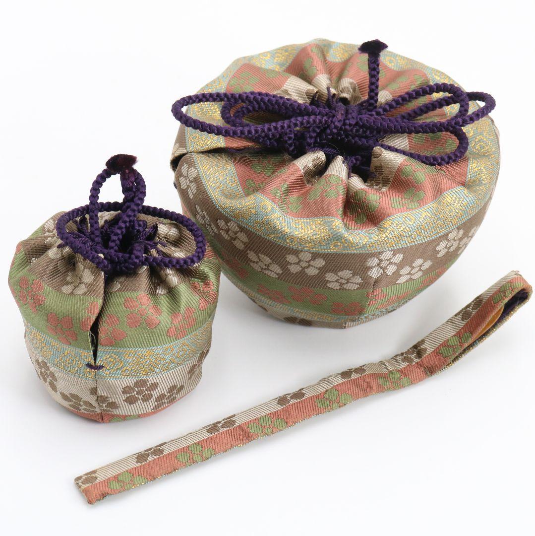 溜塗 高台寺蒔絵 茶箱　M885